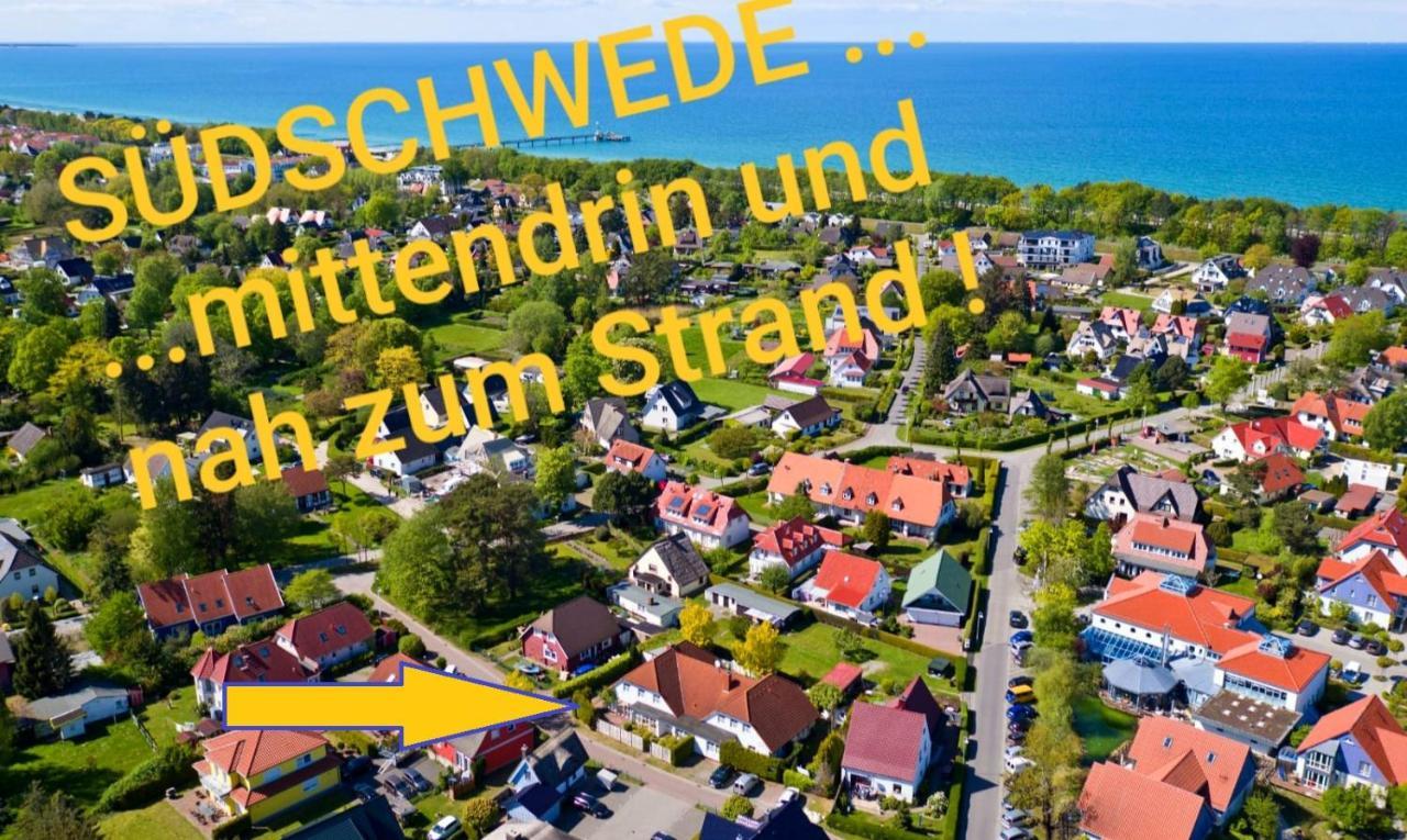 Der Suedschwede ... Dein Gaestehaus Mitten In Zingst Und Nah Zum Strand Екстериор снимка