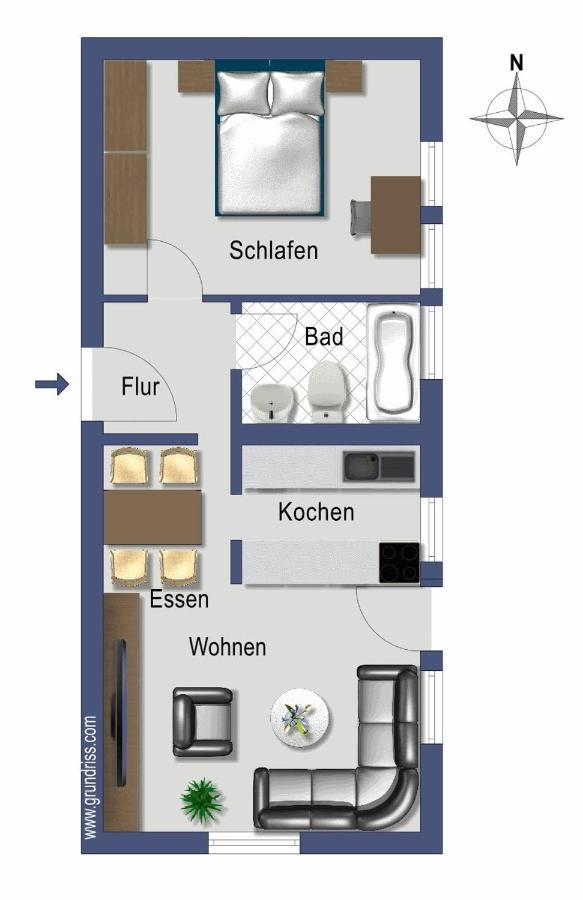 Der Suedschwede ... Dein Gaestehaus Mitten In Zingst Und Nah Zum Strand Екстериор снимка